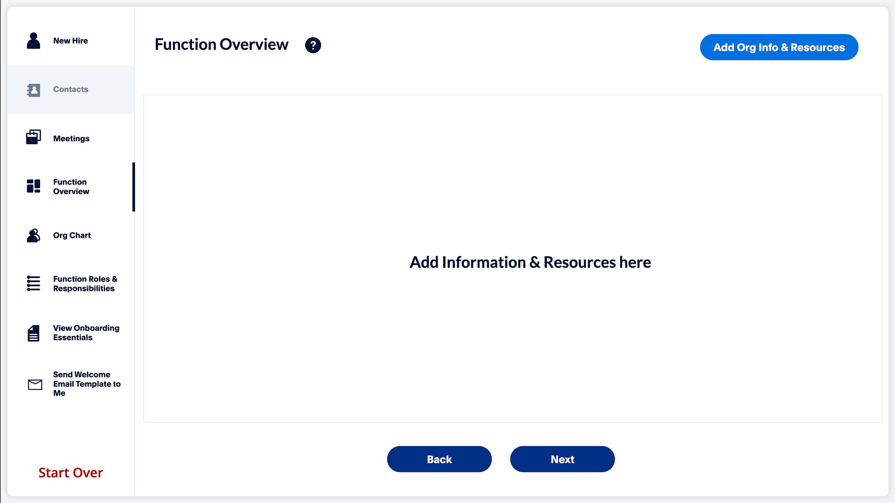 PowerApp function overview interface